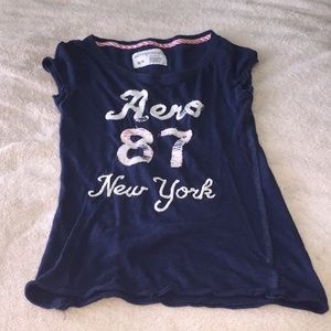 Navy Blue Aeropostale Shirt
